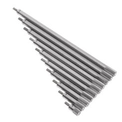 Dial Indicator Extension Rod 5mm Diameter Dial Extension Stem M2.5 Thread Extension Stem Rods for Dial Indicators Probe