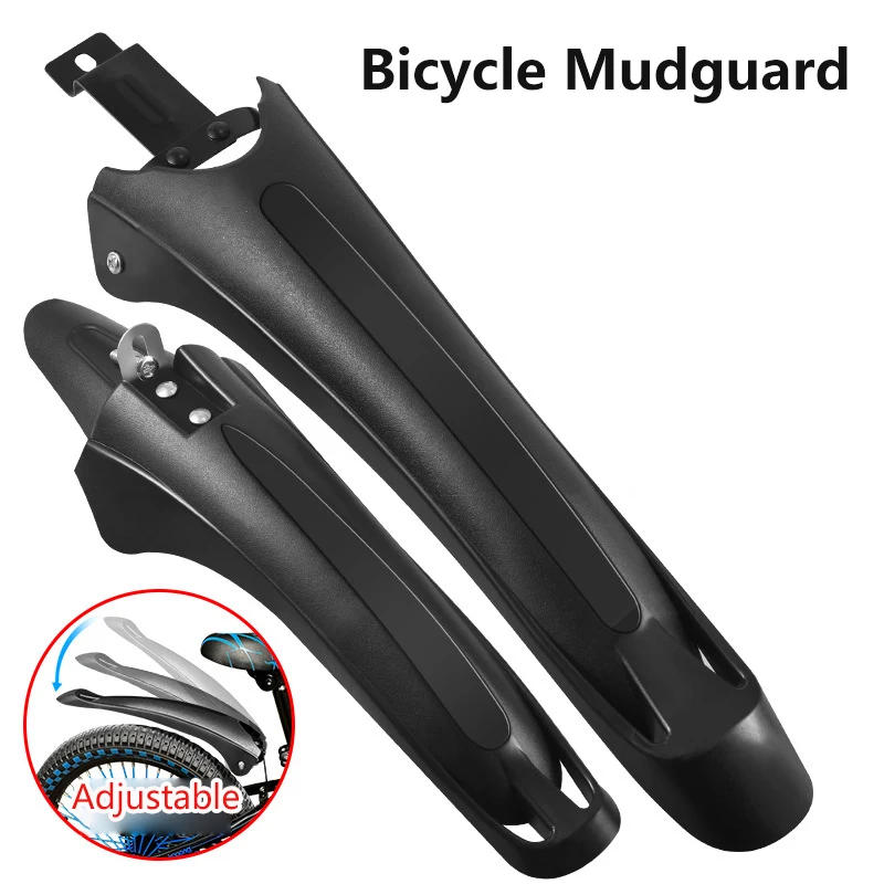 Description Picture 2 of itemBicycle Fenders Mountain Bike Mudguard Front Rear Tire Wheel Bike Guard Fender Quick Release Protector