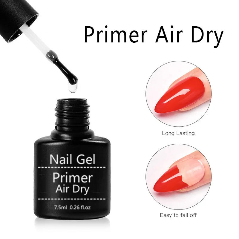 Description Picture 5 of item15Ml Acrylic No-acid Primer Nail Art Set With Base Coat And Top Coat Soak Off Gel Nail Polish For Nail Art Design Tool Kit