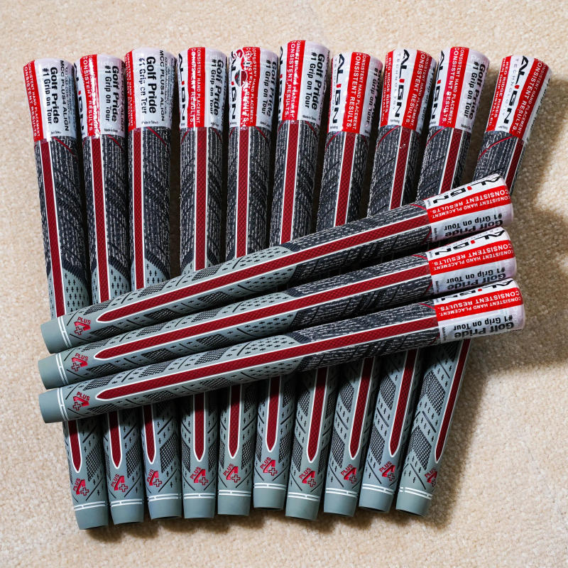 Description Picture 2 of itemGrey Multi Compound 4+ Golf Grips ,Standard/Midsize, All Weather Contral,High Traction and Feedback , Anti-Slip & High Stabilit