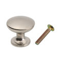 Cupboard Hardware Cabinet Dresser Round Shape Antique Brass Drawer Knob Door Handle Wardrobe Pulls Cabinet Pulls