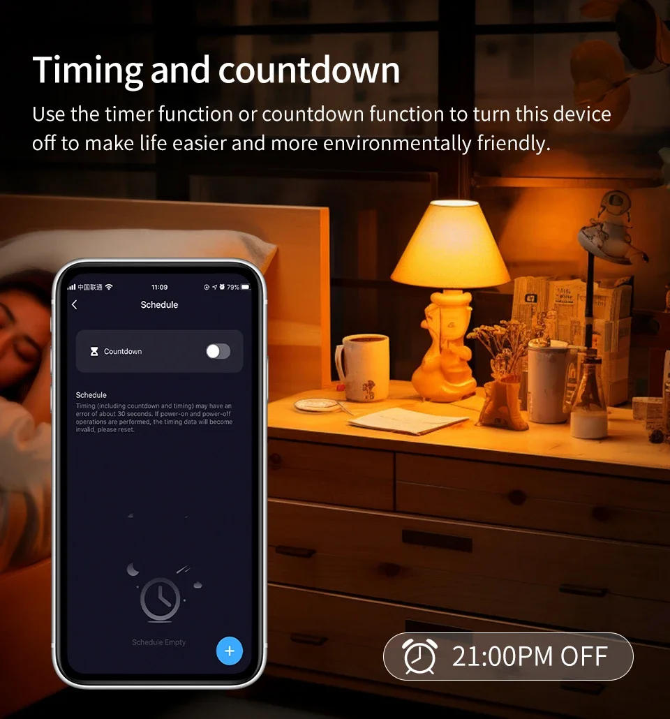 Description Picture 5 of itemAC 220V Tuya Smart Bluetooth LED Light Bulbs 9W 15W 18W Timer Dimmable APP Control LED Bulb Lampada For Home Bedroom Decoration