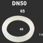 DN50 49x65x7mm