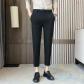 Black Crop Pants