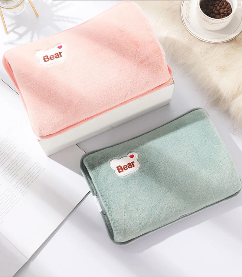 Description Picture 3 of itemRechargeable Hot Water Bottle Cute Electric Hand Warmer EU Plug Reusable Hot Compress Bag Heating Pad Hand Pocket Warmer