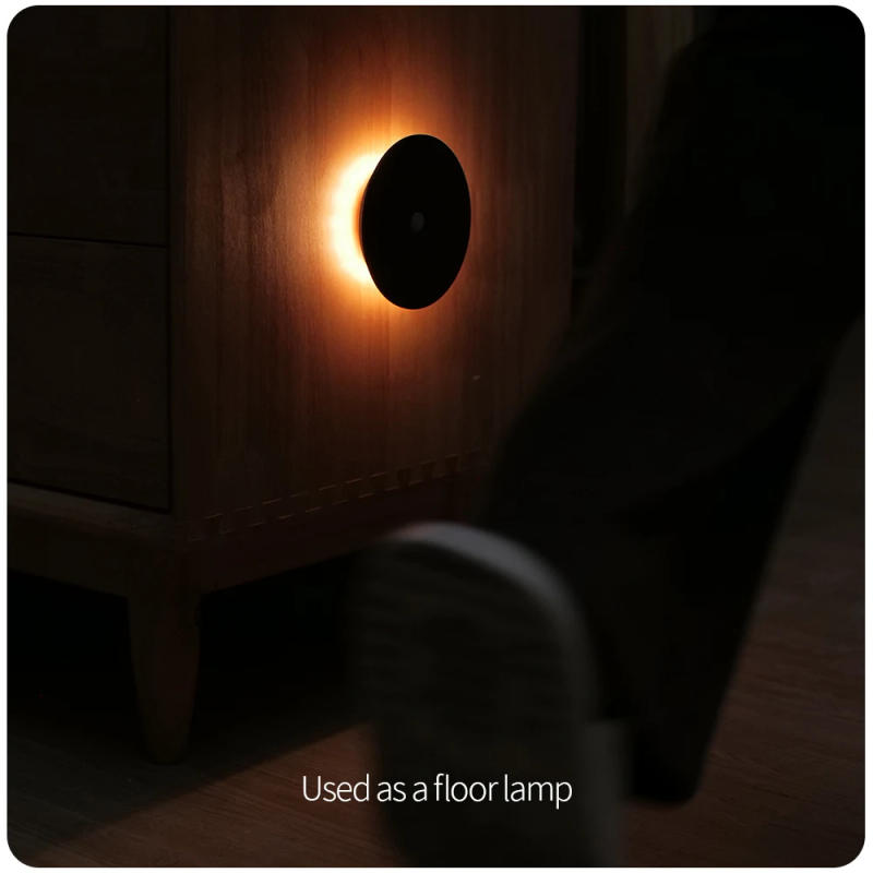 Description Picture 5 of itemLED Human Induction Wall Lamp Wood Motion Sensor Night Light Auto On/Off Sensor Wall Light Room Decoration For Bedside Staircase