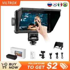 VILTROX DC-550 Pro Portable Monitor 5.5" 1920x1080 4K Profissional Monitors HDMI Touch Screen Field 3D LUT Director Monitor