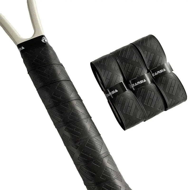 Description Picture 5 of itemBlack PU Leather Tennis Racket Inner Overgrip Badminton Squash Sweat Absorption Shockproof Non-slip Racquet Sports Handle Grip