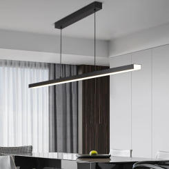 LED restaurant chandelier modern simple kitchen pendant lights bar desk dining table lamp bar island dining room chandelier