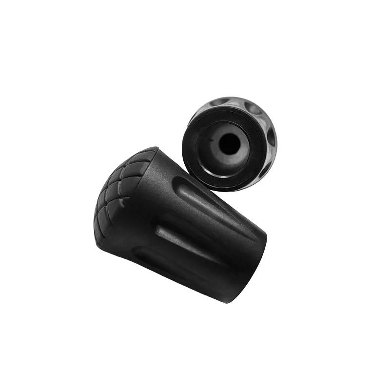 Description Picture 6 of item3Pcs Walking Pole Stick End Reinforced Rubber Tip End Cap Hammers Trekking Pole Hiking Walking Stick Cane Tip Protectors