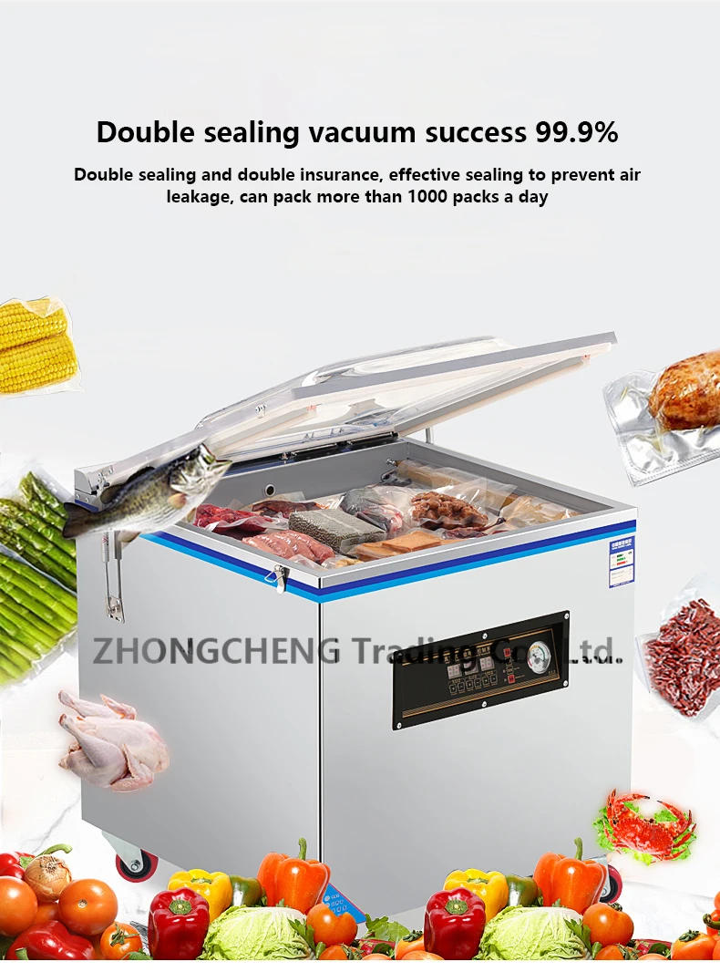 Description Picture 5 of itemZK-300 Commercial Vacuum Food Sealing Household Vacuum Sealing Machine Film Sealing Machine Vacuum Packaging Machine