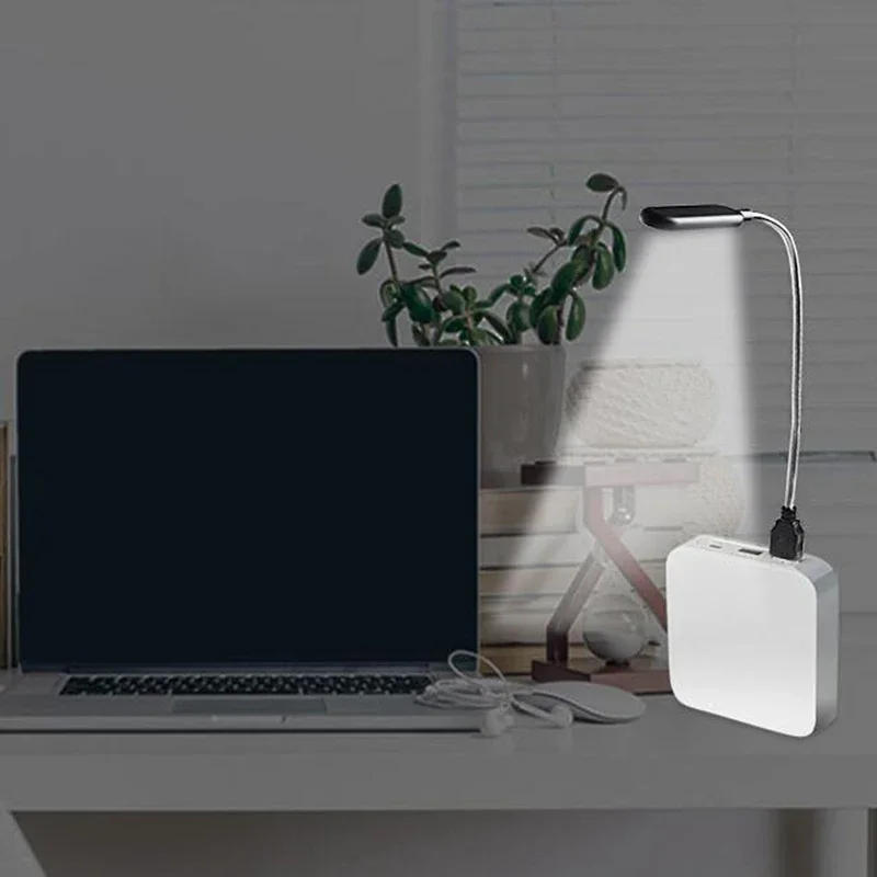 Description Picture 6 of itemMini Book Lamp Portable USB Reading Night Lamp White/Warm Color Table Desk Lamp For Laptop Power Bank Notebook PC Computer