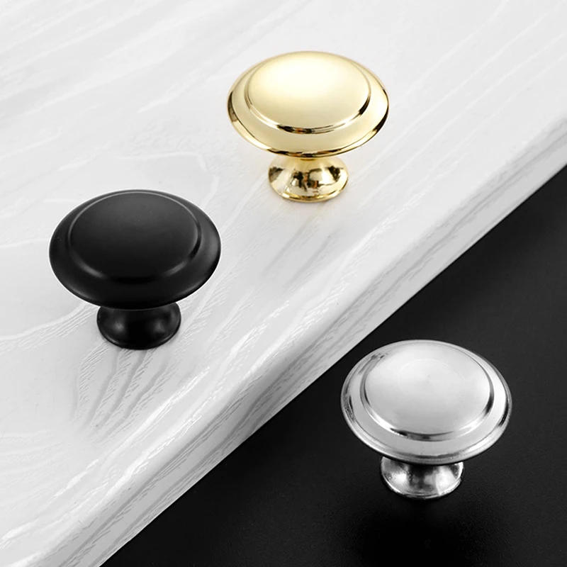 Description Picture 5 of item2Pcs Round Cabinet Knobs Stainless Steel Drawer Door Pull Kitchen Cupboard Door Decoration Handles Home Cabinet Knobs Hardware