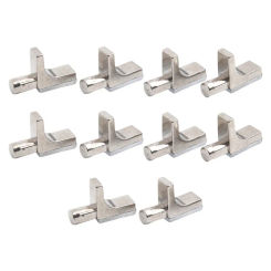 Brand New Shelf Support Pegs Shelf Bracket Replacement Silver/black Small 3*2*1cm Accessories For Shelves Supplies