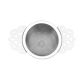 Flower shape-Silver