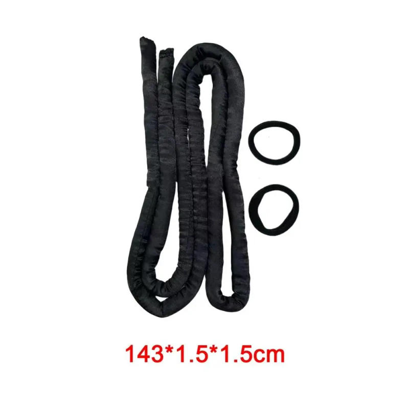 Description Picture 2 of itemHeatless wave Rod Head band No Heat Silk Curls Ribbon Hair Rollers Sleeping Soft Headband Lazy Hair Curlers Hair Styling Tools