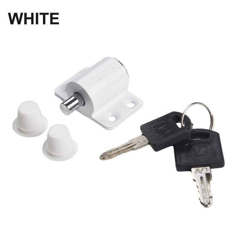 Description Picture 5 of item2 Keys 1 Set Sliding Door Window Locks with Baby Child Safety Protection Antitheft Aluminum Alloy Door Security Lock Catches