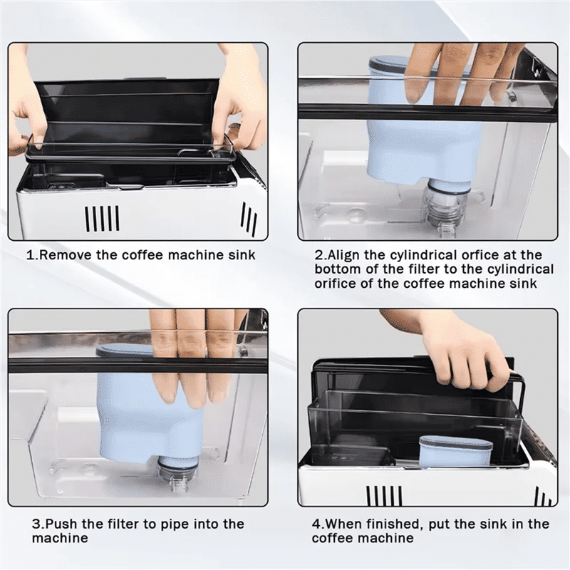 Description Picture 5 of itemA98G-Aquaclean Replacement Water Filter 4PCS For  CA6903/10 CA6903/22 Automatic Coffee Machines