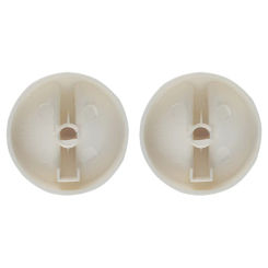 2pcs D Hole Universal Rotary Timer Control Knob Clip Button Compatible for Microwave Oven Spare Parts Drop Shipping