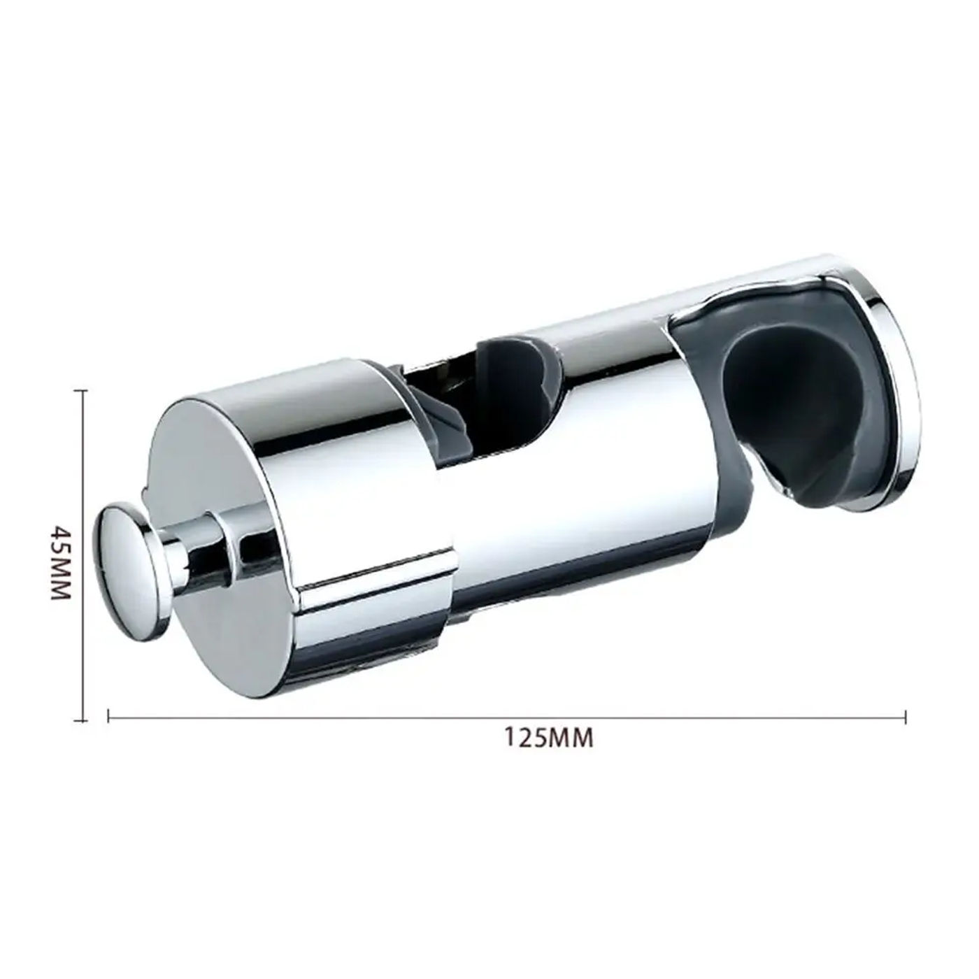 Description Picture 3 of itemRound Pipe Shower Head Holder Adjustable Replacement Bathroom Slide Bar Shelf Rotatable Riser Rail Bracket