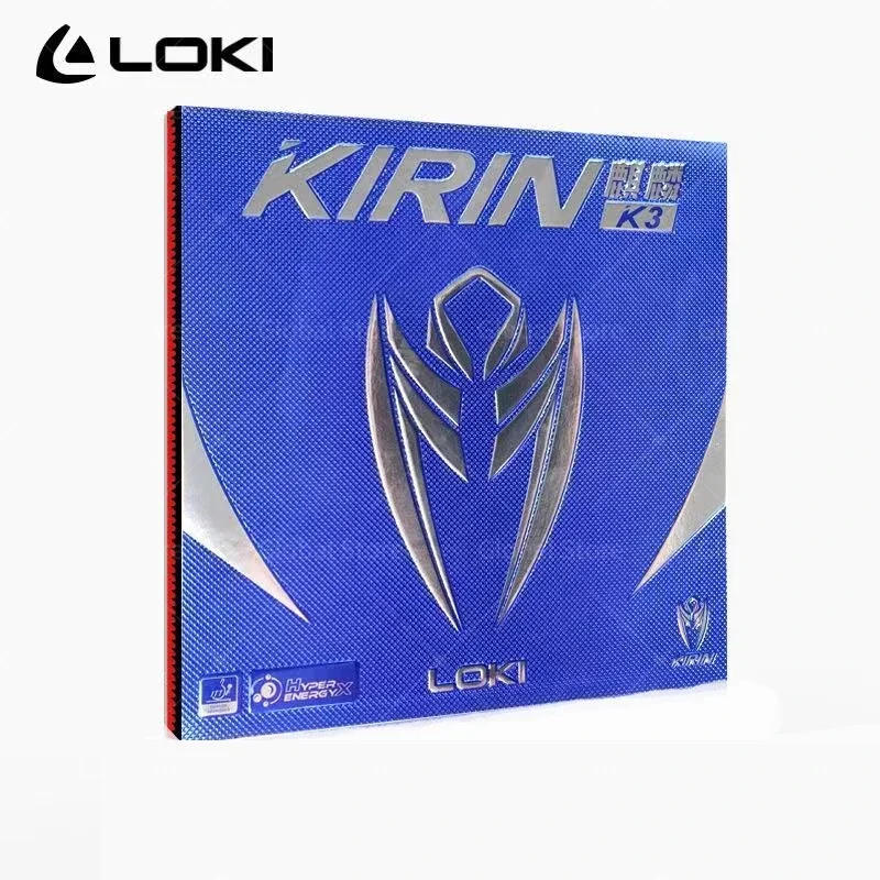 Description Picture 4 of itemOriginal LOKI KIRIN K3 Table Tennis Rubber Non-sticky Ping Pong Rubber Sheet with Niger Sponge Pre-tuned Cake Sponge Loki Rubber