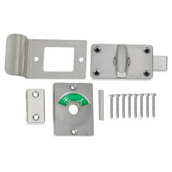 Indicator Bolt Indicator Door Lock Wide Application 1 Set Aluminum Alloy Comfortable Handle Convenient To Open The Door