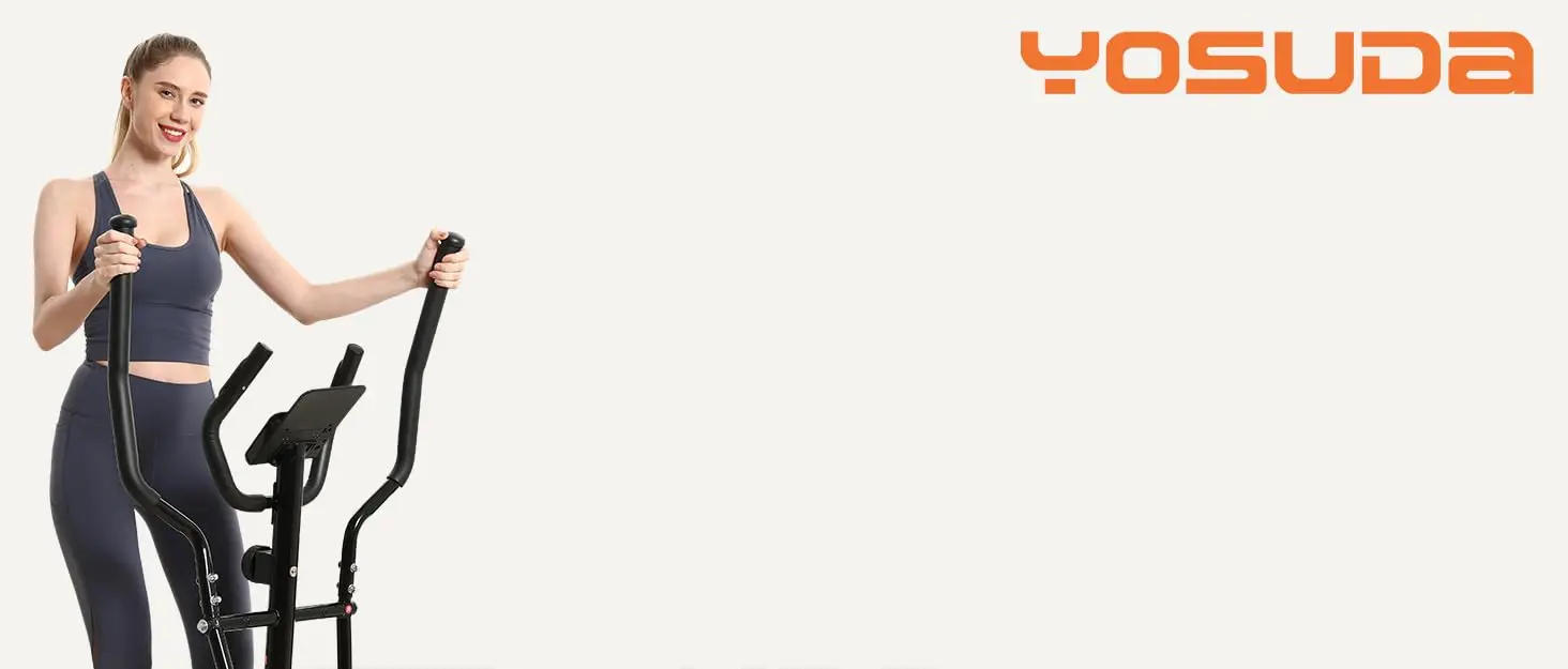 Description Picture 2 of itemPro Cardio Climber Stepping Elliptical Machine, 3-in-1 Elliptical Machine Stair Stepper Trainer, Total Body Fitness Cross