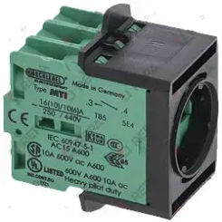 Electrolux Professional 0K5158 Auxillary Contact Switch, Normally Open, for Rotary Knob, 250 Volt 16Amp