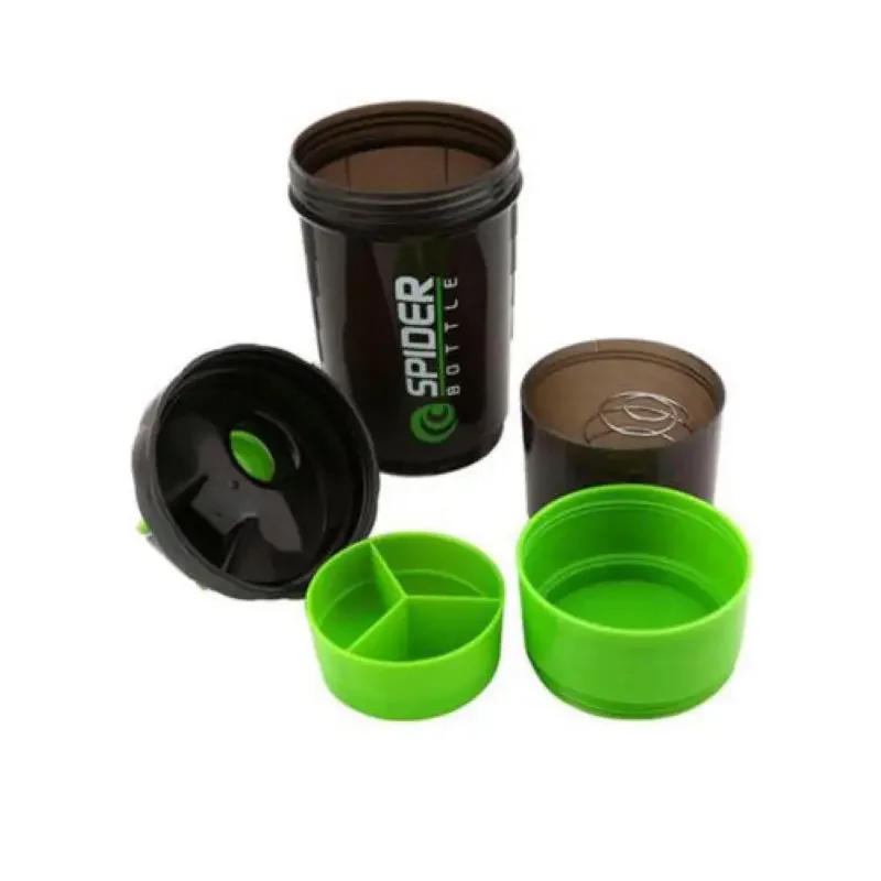 Description Picture 4 of item600ml Useful Plastic Sport Gym Protein Powder Shaker Mixer Cup Bottle