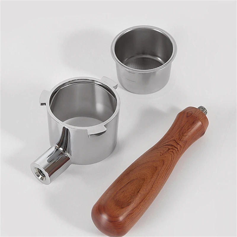 Description Picture 5 of item51mm Bottomless Portafilter Detachable Espresso Portafilter for EC9335/9665/9155