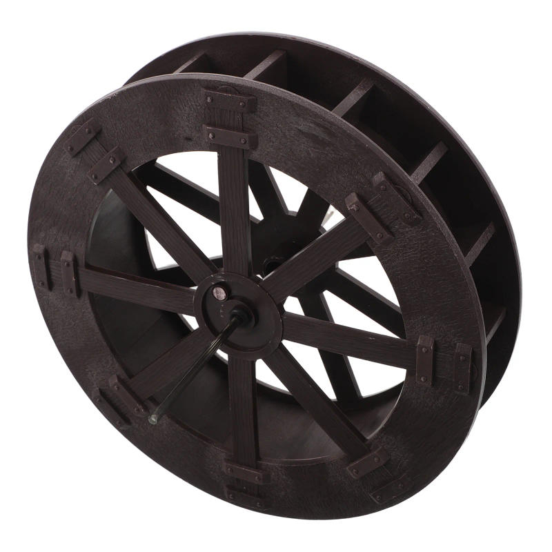 Description Picture 6 of item22cm Fountain Water Wheel DIY Wide Water Wheel Rotatable Waterwheel Sculpture Table Fountain Accessory For Fish Tank Bonsai