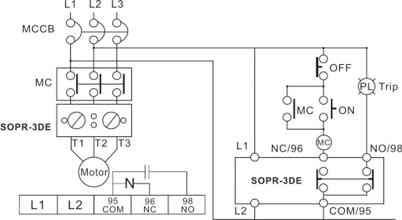 Description Picture 5 of itemSamwha-Dsp SOPR-3DE Digital Overload Relay Motor Protector Thermal Overload Relay