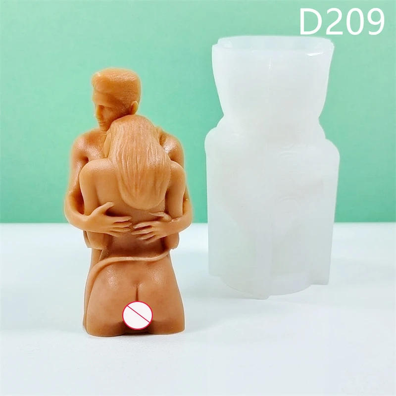 Description Picture 5 of itemValentine's Day Couple Embrace Silicone Candle Mold Diy Symbol of Love Sculpture Plaster Resin Casting Tool Home Crafts Gift
