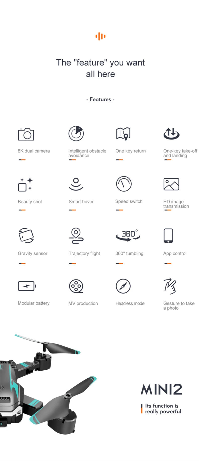 Description Picture 3 of itemNew S6 Max Drone 8k Profesional 4K HD Camera Obstacle Avoidance Aerial Photography Optical flow Foldable Quadcopter Sell Apron