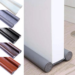 Waterproof Seal Strip Draught Excluder Stopper Door Bottom Wind Sweep Blocker Silicone Soundproof Flexible Wind Noise Reduction