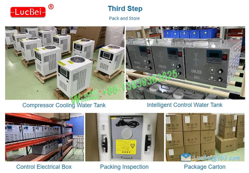 Description Picture 6 of itemUV LED Seamless Splicing Module For UV Flatbed Printer UV Glue Curing Photosensitive Resin Curing UV LED Lamp 50*50mm