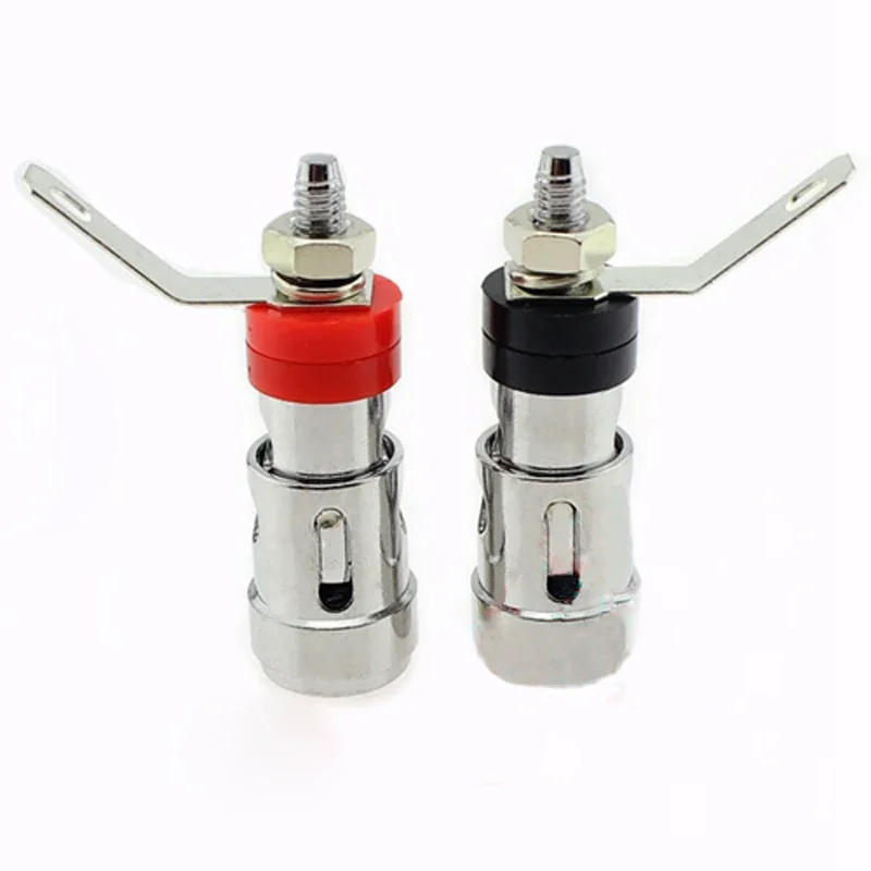 Description Picture 2 of item100pcs Connector Terminal Socket Spring Self-locking Terminal Block Press Type For Speaker Amplifier