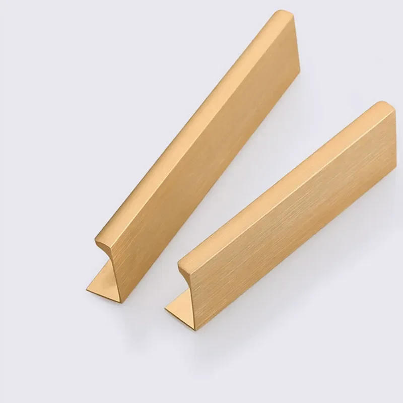 Description Picture 4 of itemBlack Hidden Cabinet Pulls Aluminum Alloy Invisible Furniture Handles Cupboard Handles Drawer knobs Gold Long handle