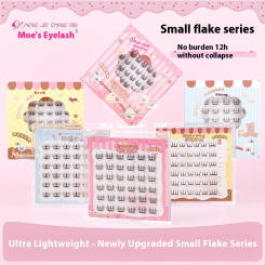 Glue-free Self-adhesive False Eyelashes Anime Eyes Lashes Enlarge Eyes Tool Natural Look Easy Apply Reusable