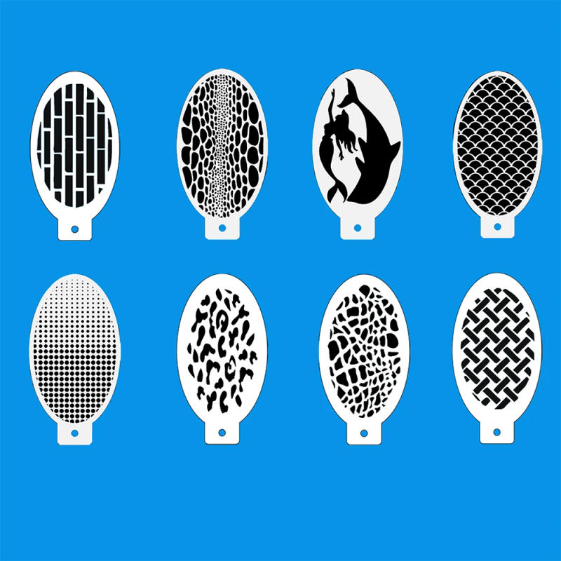 Description Picture 6 of item47pcs Reusable Face Paint Stencils for Body Art Painting Halloween Party Makeup Temporary Tattoos Stencils sponges