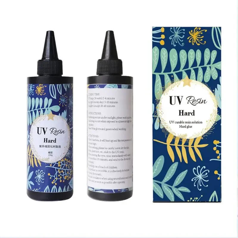 Description Picture 5 of itemCrystal UV Resin Clear Hard UV Curing Epoxy Resin Curing Solar Epoxy Resin Jewelry Making Craft Decoration