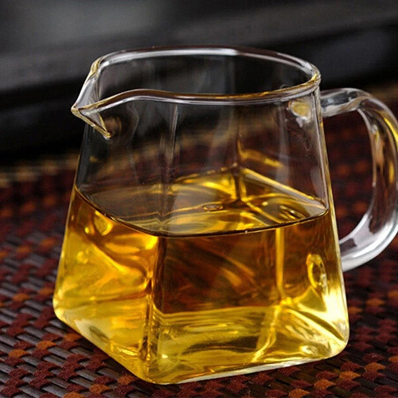 Description Picture 5 of itemHeat Resistant Glass Teapot With Stainless Steel Infuser Heated Container Tea Pot Good Clear Kettle Square Filter Baskets
