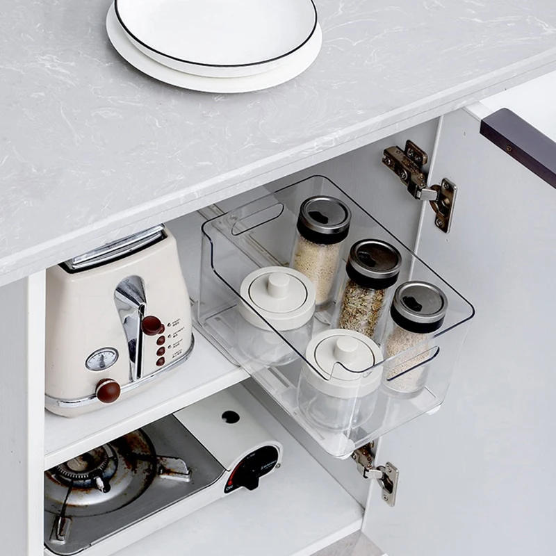 Description Picture 6 of item2Pcs/Set White Slides Drawer Sliding Rails Bin Tracks For Kitchen Bedroom Closet Slides Pullout Track Drawer Basket Pull Rail