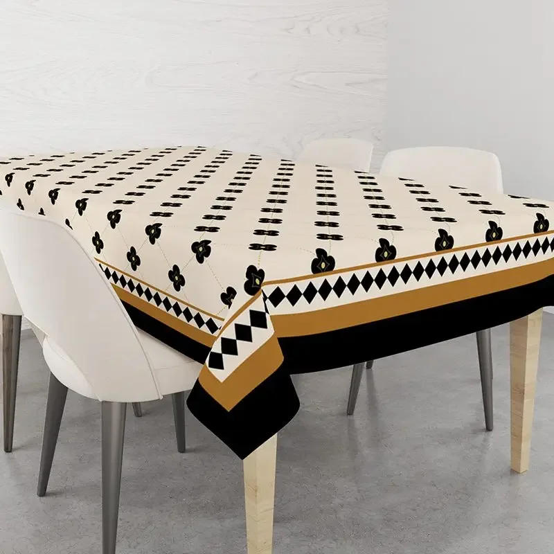 Description Picture 4 of itemtablecloth room living room dining table decoration fabric tablecloth beach towel picnic mat GREY