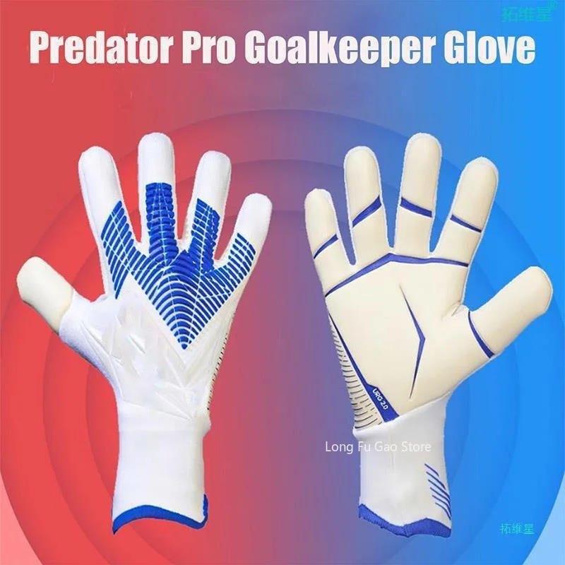 Description Picture 5 of itemGoalkeeper Gloves Kids Adults Anti-Slip Goalie Gloves Latex Grip Professional Soccer Protection Football Men Women Match Gloves