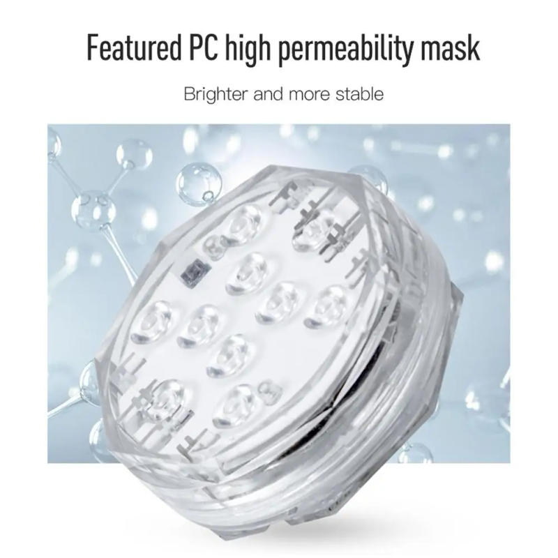 Description Picture 5 of itemDC 3.7V RGB Submersible LED Light Night Lamp For Fish Tank Pond Swimming Pool Lighting Fixture With Remote Control Y7C6