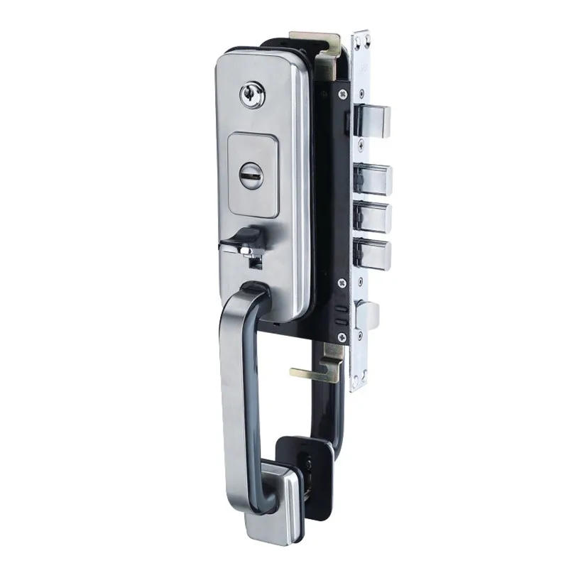 Description Picture 5 of itemStainless Steel Old Anti-theft Door Lock Double-sided Handle Lock Body Set with Key Household Hardware Door Locks