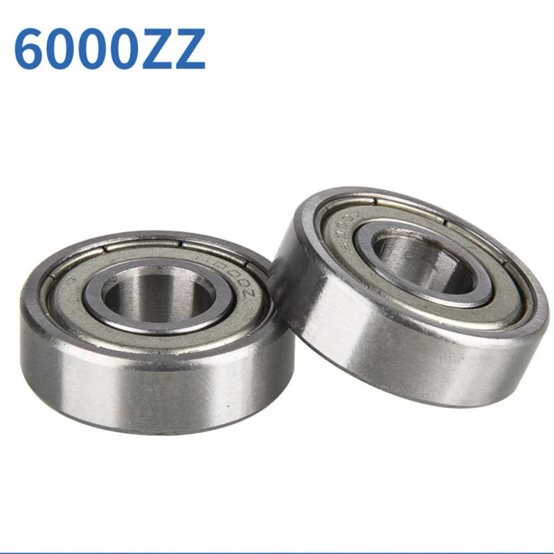 Description Picture 5 of item2 Pcs Bike Bicycle Wheel Hub Bearings 6000ZZ 6000-2RS 10x26x8mm For 47cc 49cc Steel MTB Road Bike Equipment Accessory