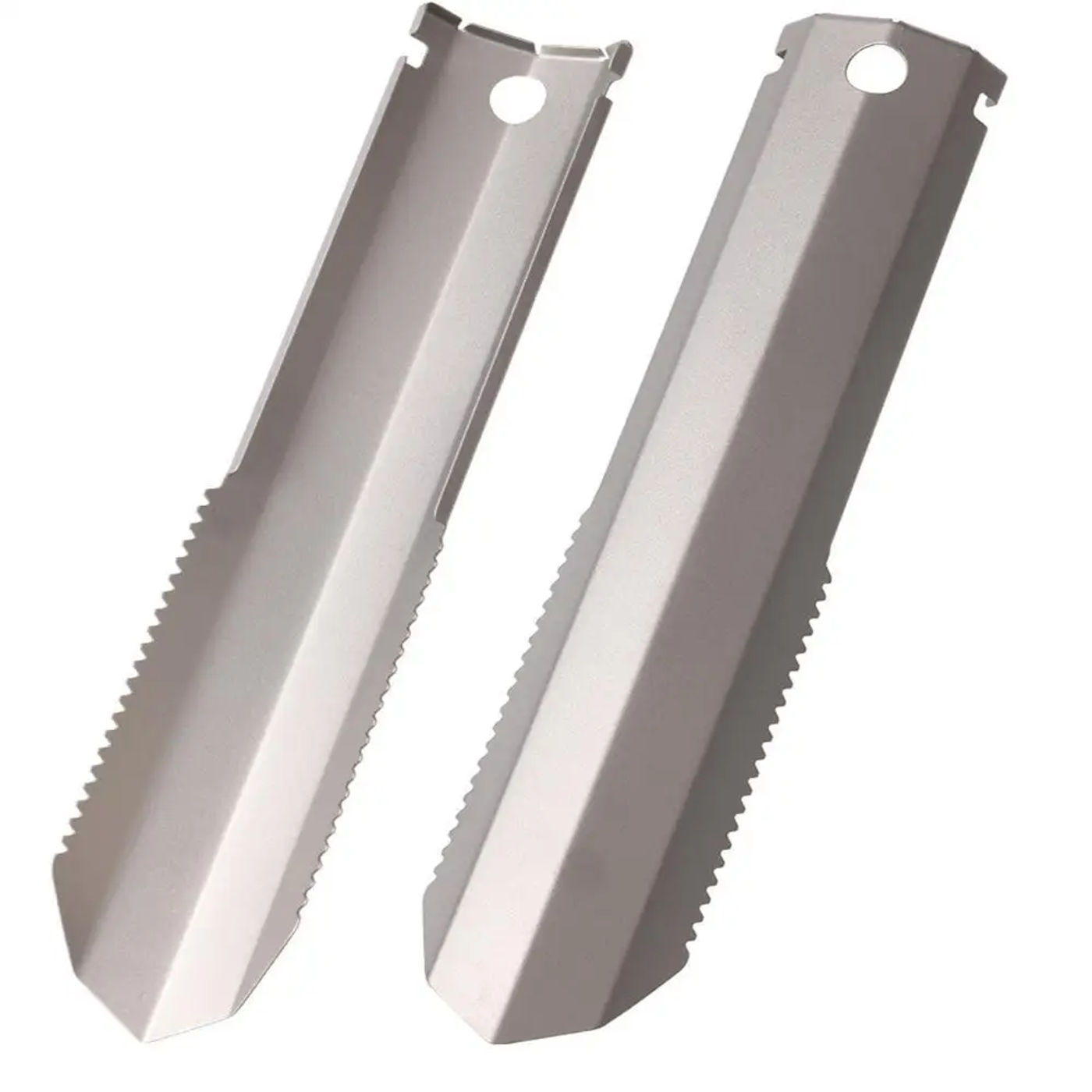 Description Picture 2 of itemTomshoo Titanium Garden Hand Serrated Shovel Outdoor Camping Hiking Backpacking Trowel with Clip Hand Shovel Outdoor Tools