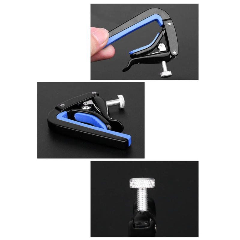 Description Picture 4 of item1pc Guitar Capo For Acoustic Classic Electric Guitar Ukulele Metal Tuning Clamp Guitar Accessories Capotraste Guitarra